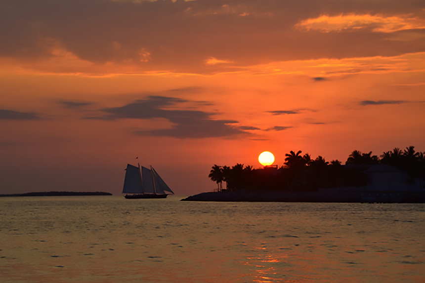 Sailing into the Sunset, Key West