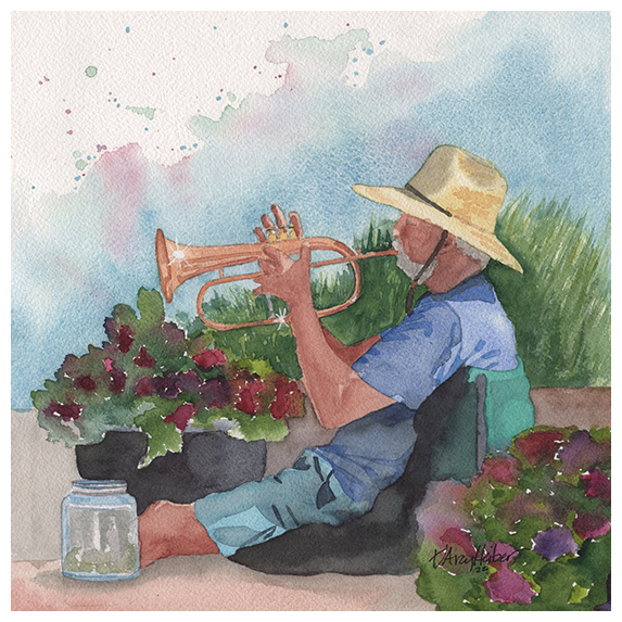 The Flugelhorn Player